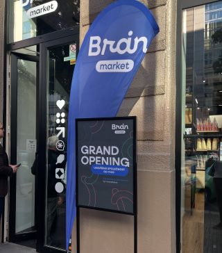 Jsme rádi, že jsme byli součástí otevíračky 🥳 našeho klienta @brainmarket_cz, který otevíral svojí první prodejnu v Praze...